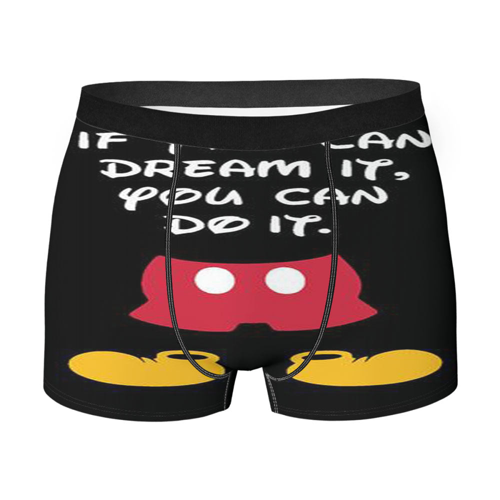 Walt Disney Quote Men'S Boxer Briefs