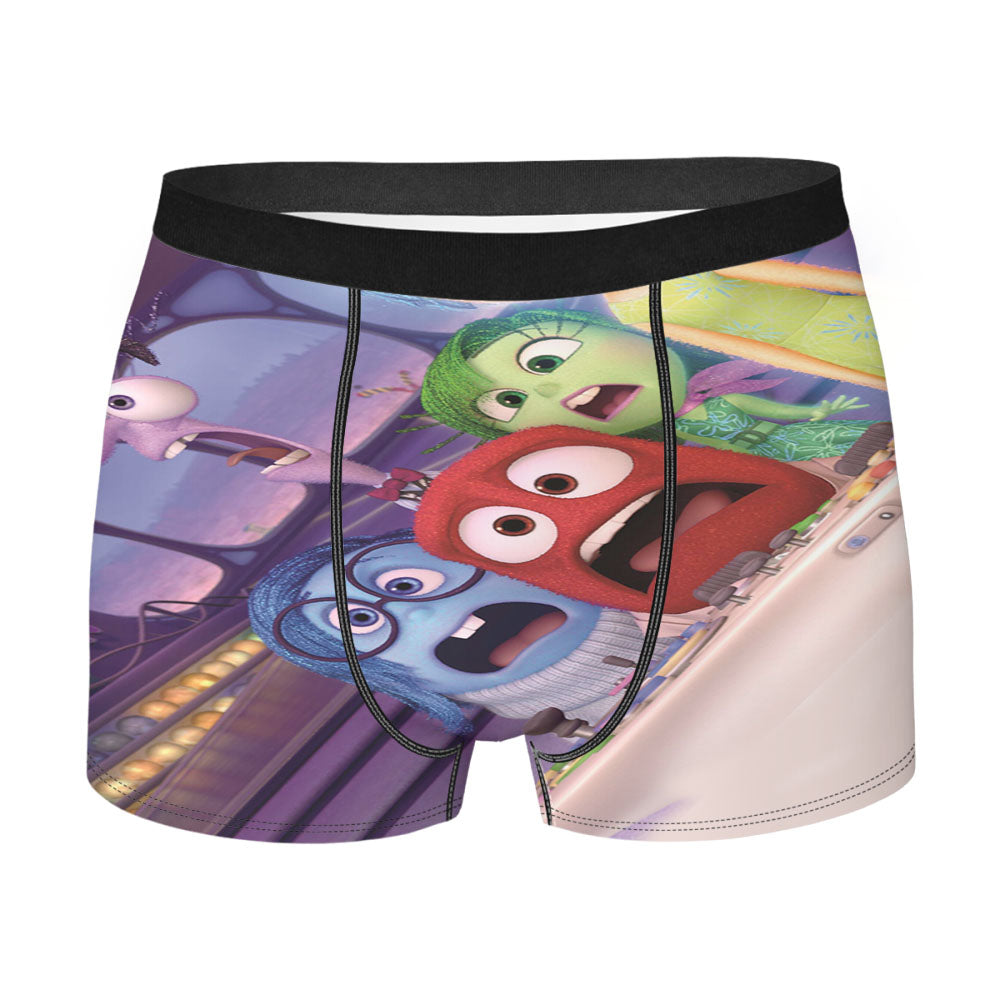 Whats Inside Out Disney Men'S Boxer Briefs