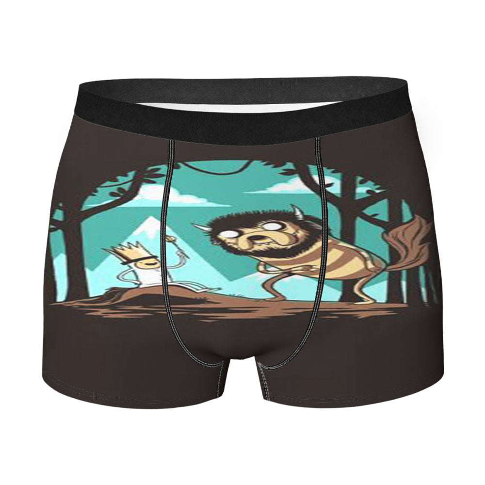 Where The Wild Adventures Are Men'S Boxer Briefs