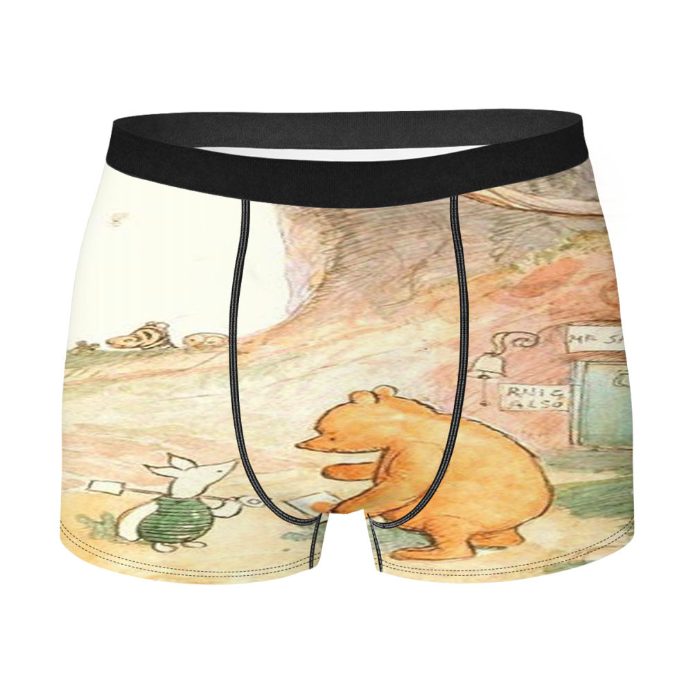 Winnie The Pooh Men'S Boxer Briefs