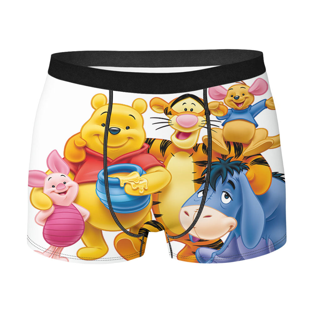 Winnie The Pooh Family Men'S Boxer Briefs