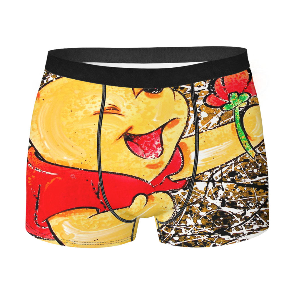 Winnie The Pooh Flower Men'S Boxer Briefs