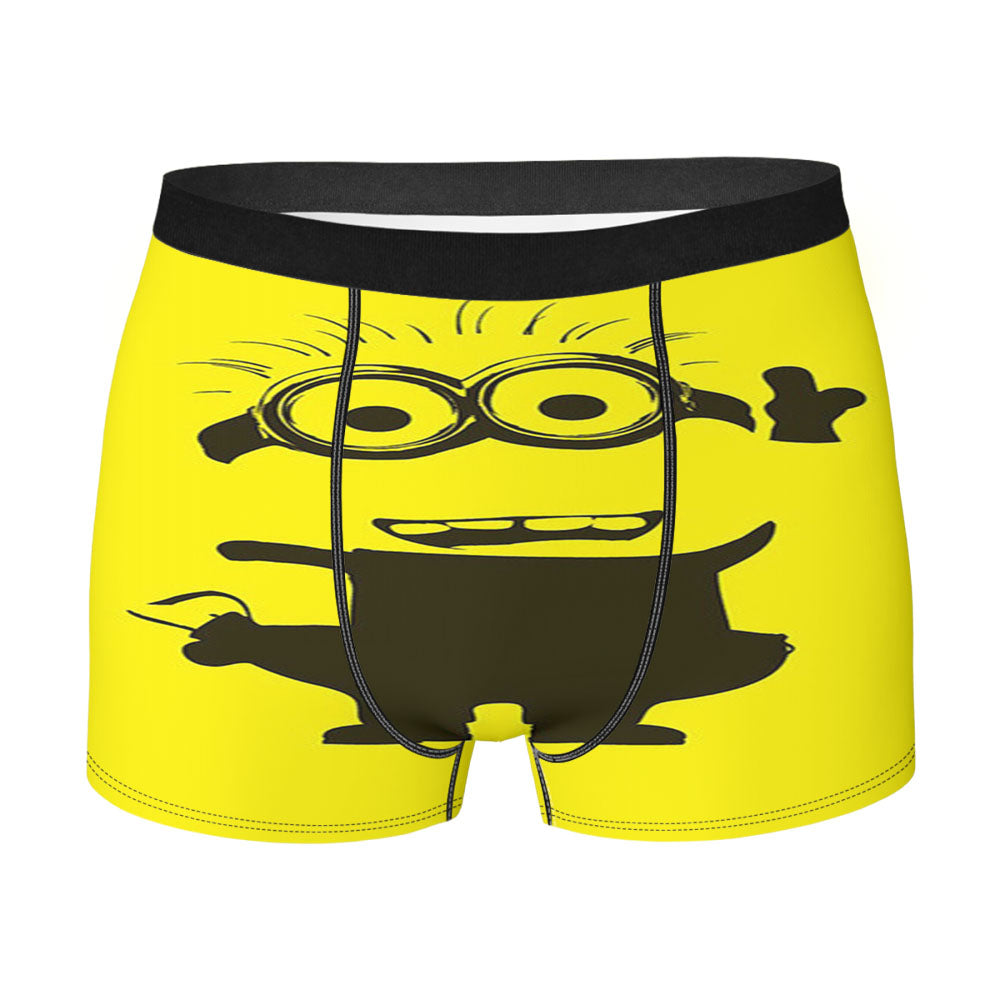 Yellow Minion Men'S Boxer Briefs