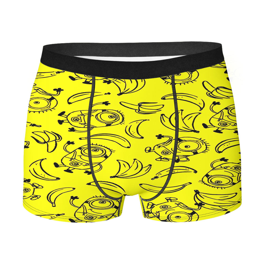 Yellow Minions Men'S Boxer Briefs