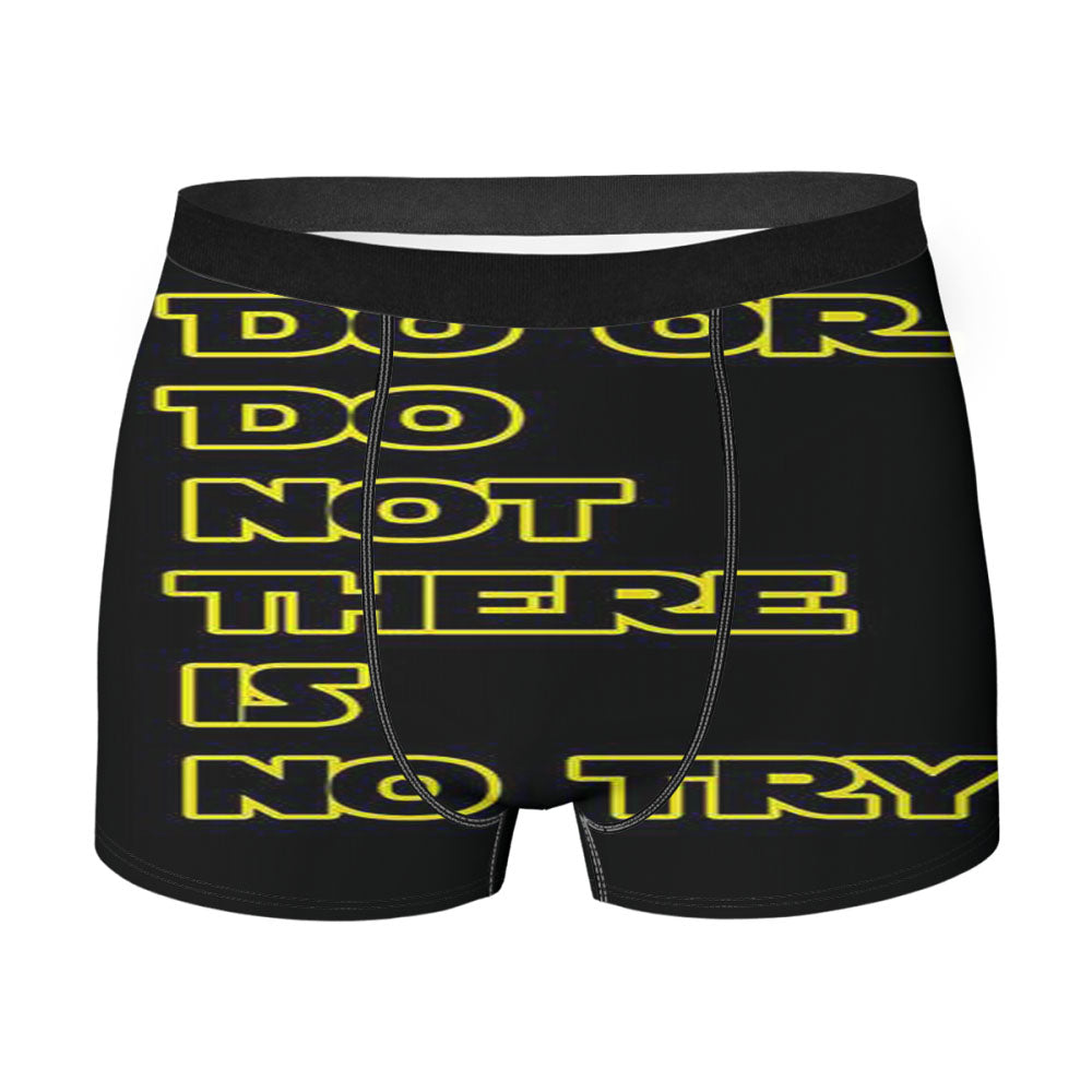 Yoda Quote Star Wars Men'S Boxer Briefs