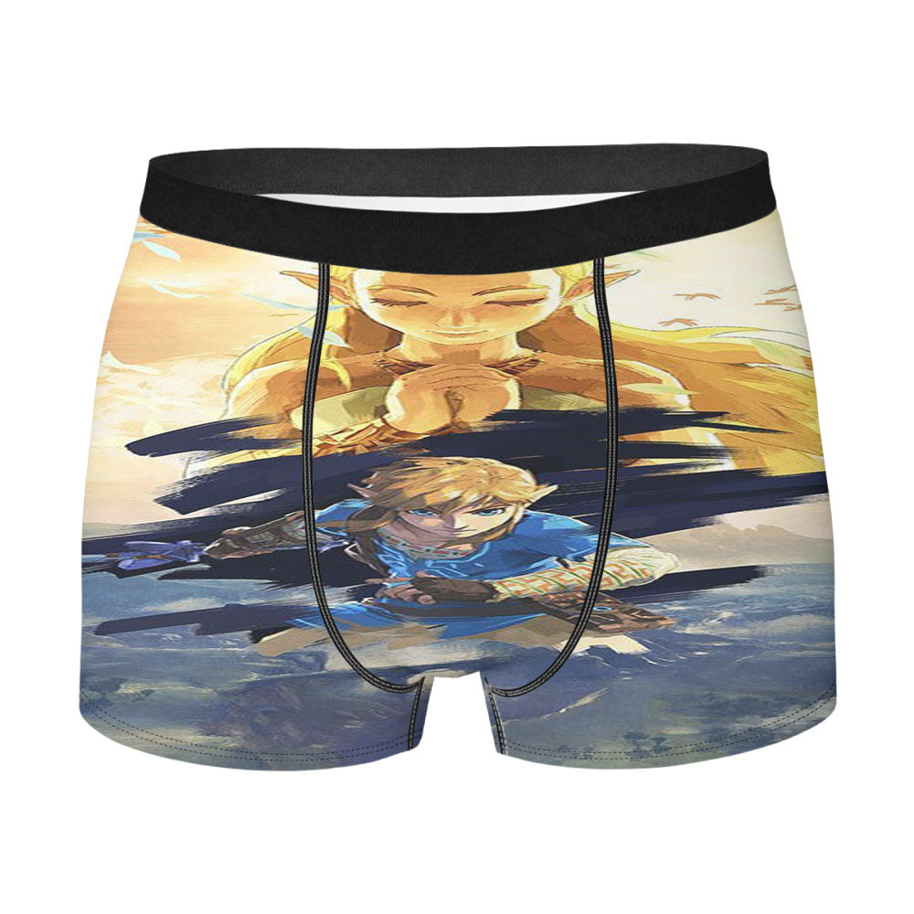 Zelda Breath Of The Wild Men'S Boxer Briefs