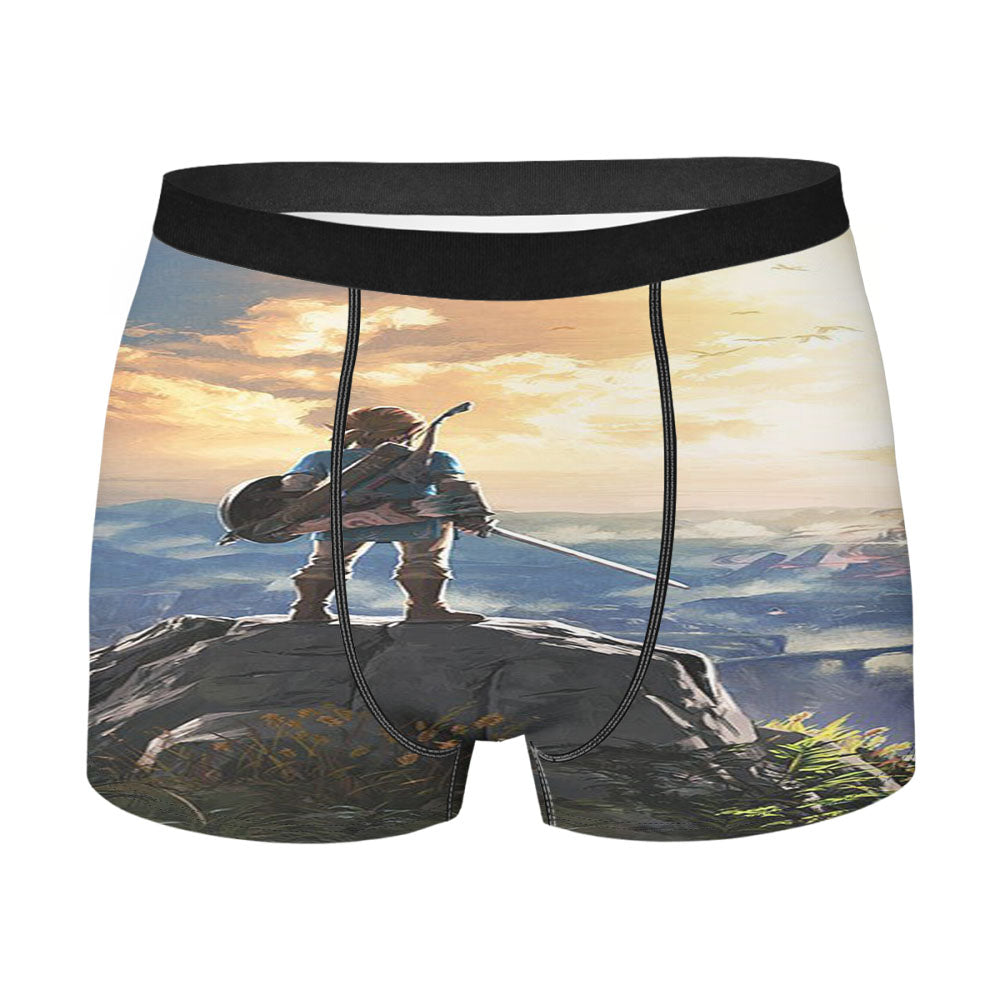 Zelda Breath Of The Wild World Men'S Boxer Briefs