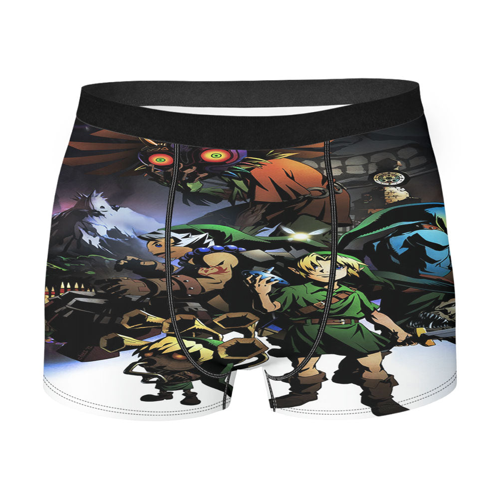 Zelda Character And Majoras Men'S Boxer Briefs