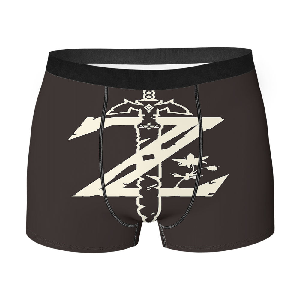 Zelda Minimalist Men'S Boxer Briefs