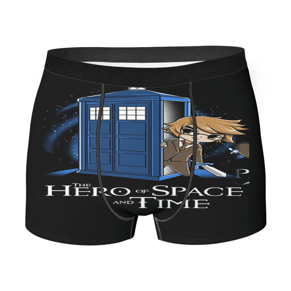 Zelda On Tardis Men'S Boxer Briefs