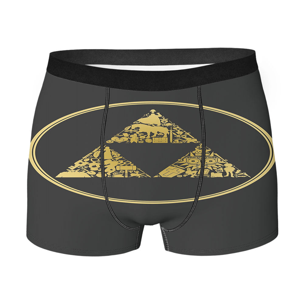 Zelda Triforce Men'S Boxer Briefs