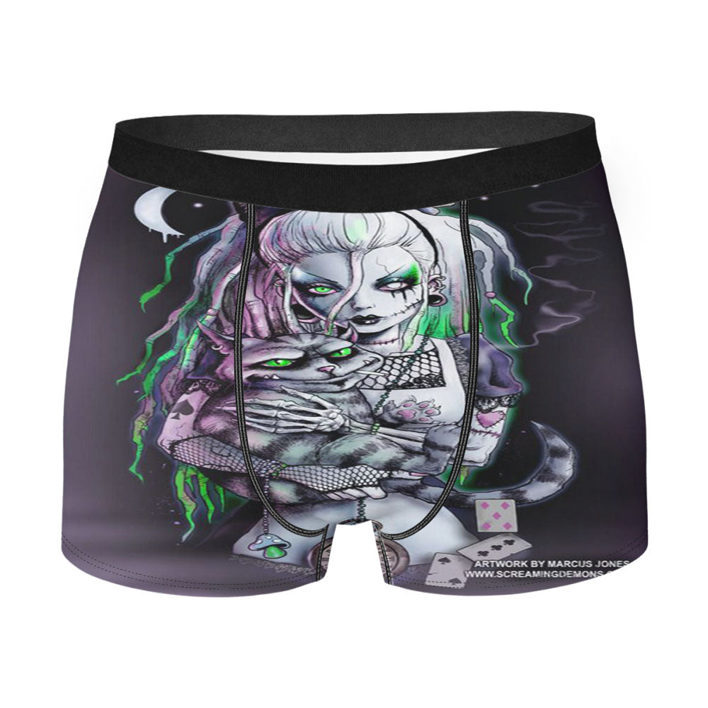 Zombie Alice In Wonderland Men'S Boxer Briefs