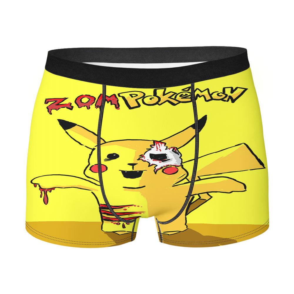 Zombie Pikachu Men'S Boxer Briefs