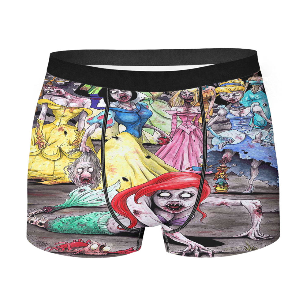 Zombie Princess Disney Men'S Boxer Briefs