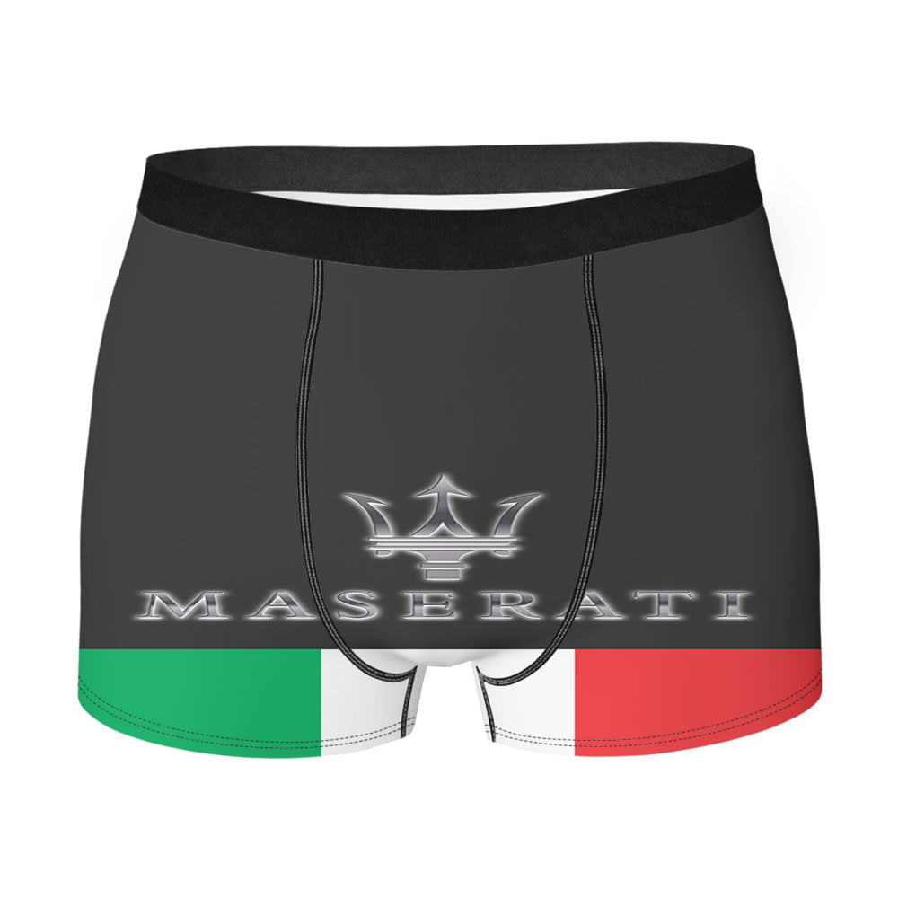 Maserati Italy Trident Logo Men'S Boxer Briefs