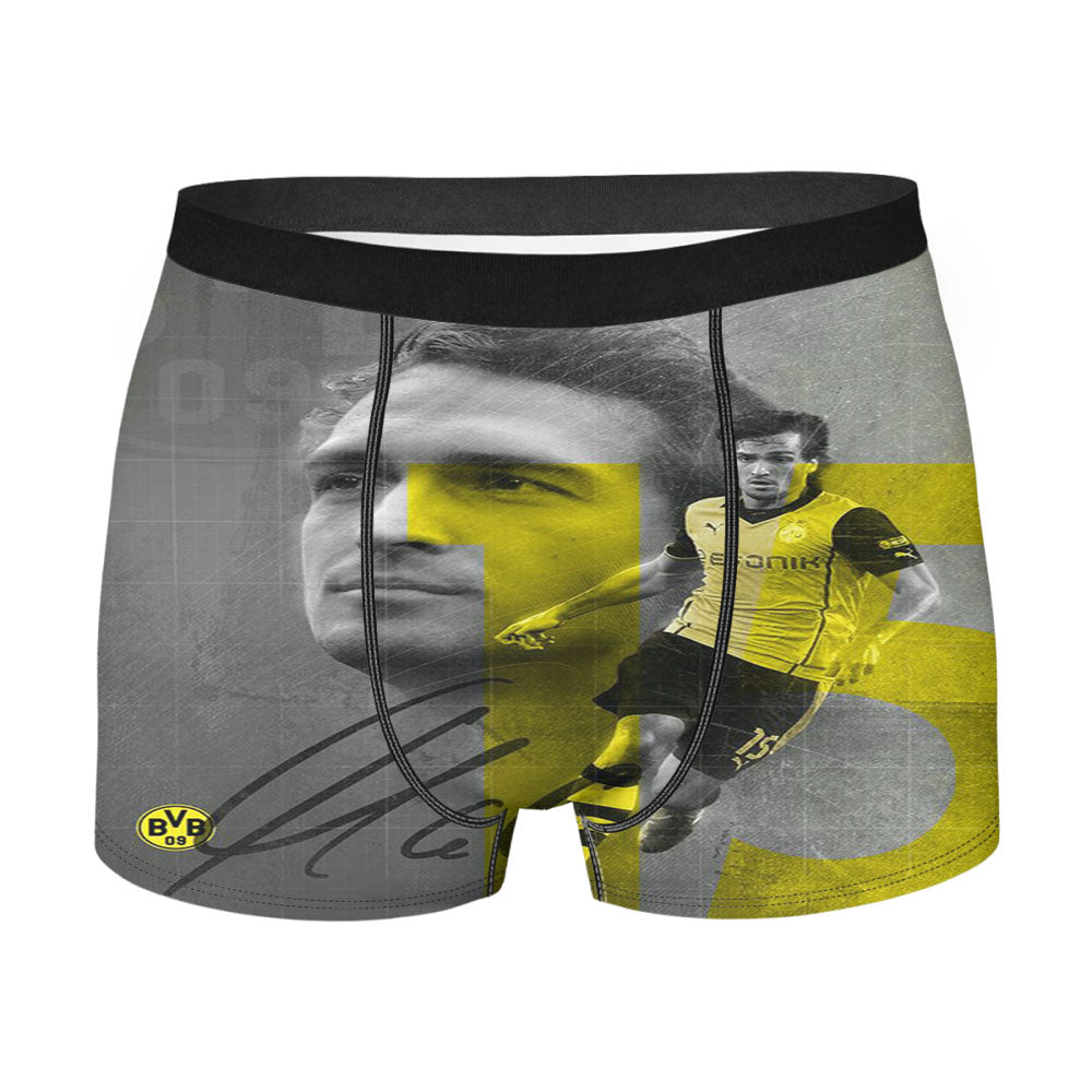 Mats Hummels 15 Brusia Dortmund Men'S Boxer Briefs