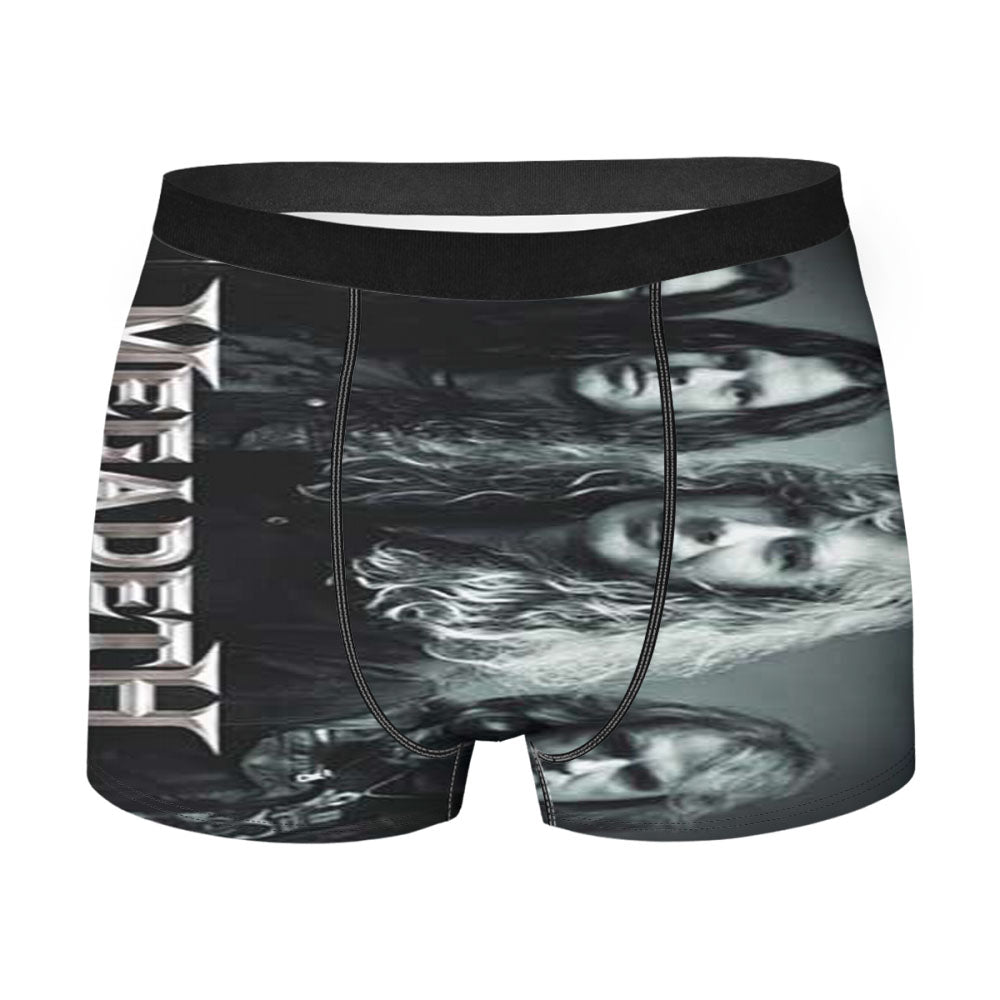 Megadeth Silver Men'S Boxer Briefs