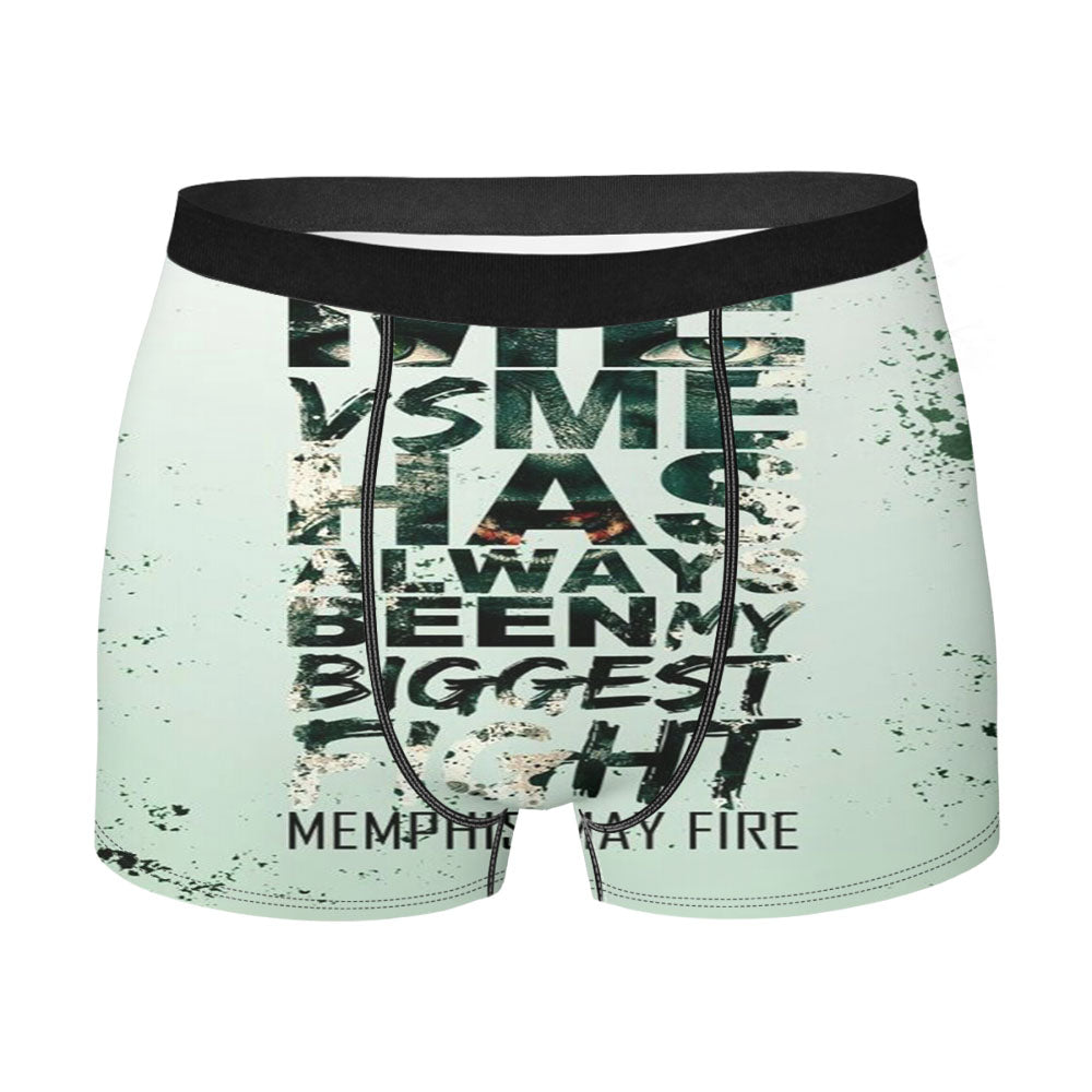 Memphis May Fire Art Font Men'S Boxer Briefs