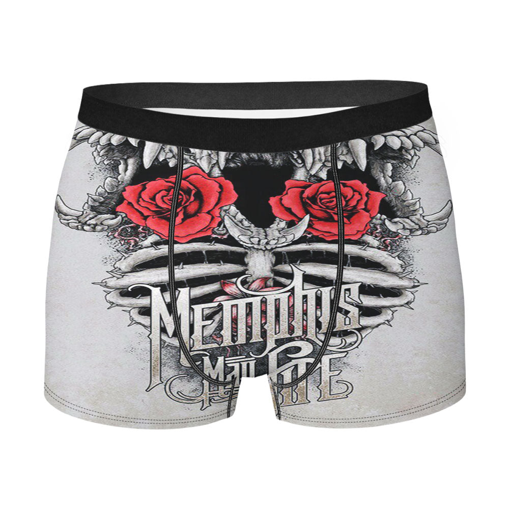 Memphis May Fire Dahlia  Men'S Boxer Briefs