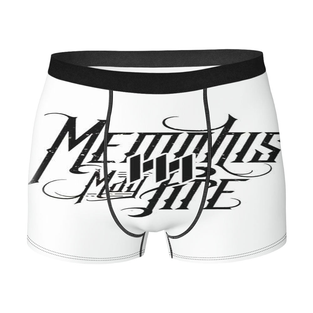 Memphis May Fire Logo Combination Title Men'S Boxer Briefs