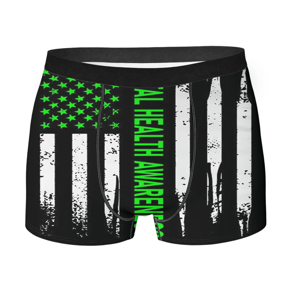 Mental Health Awareness Men'S Boxer Briefs