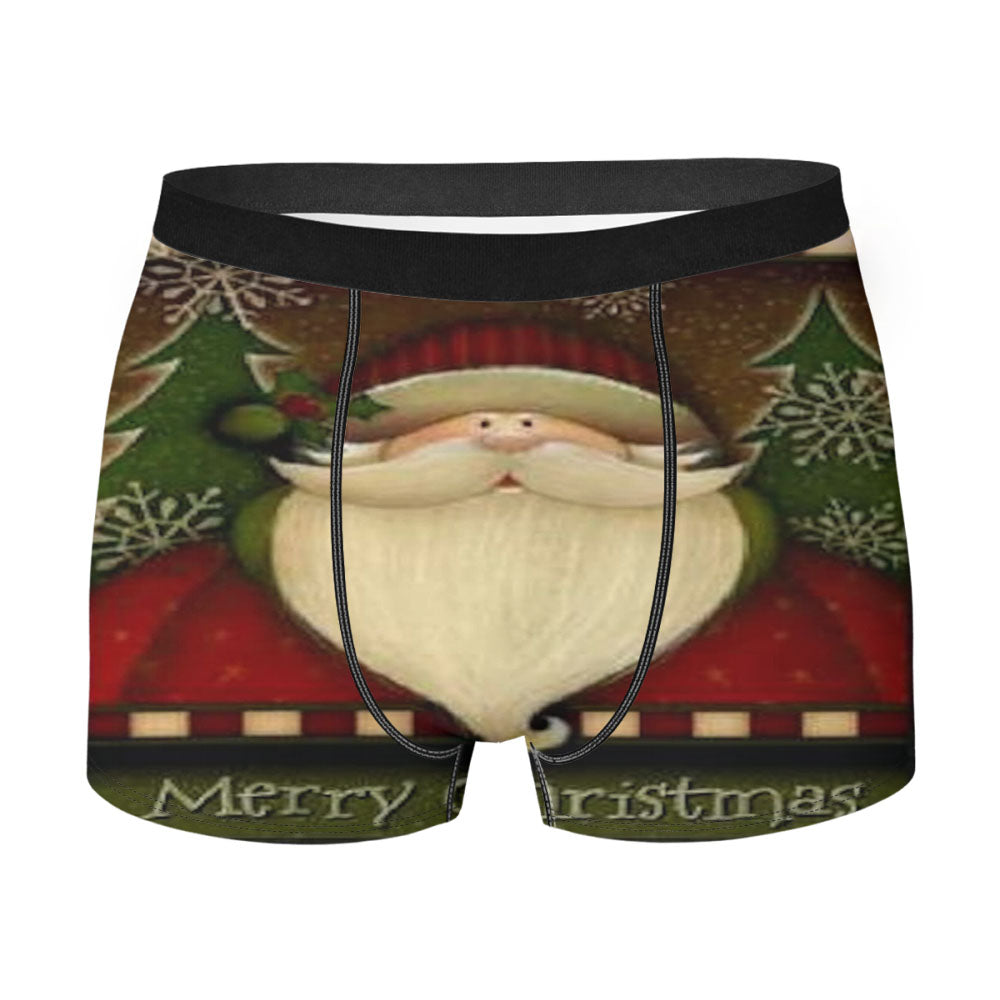 Merry Christmas Santa Men'S Boxer Briefs