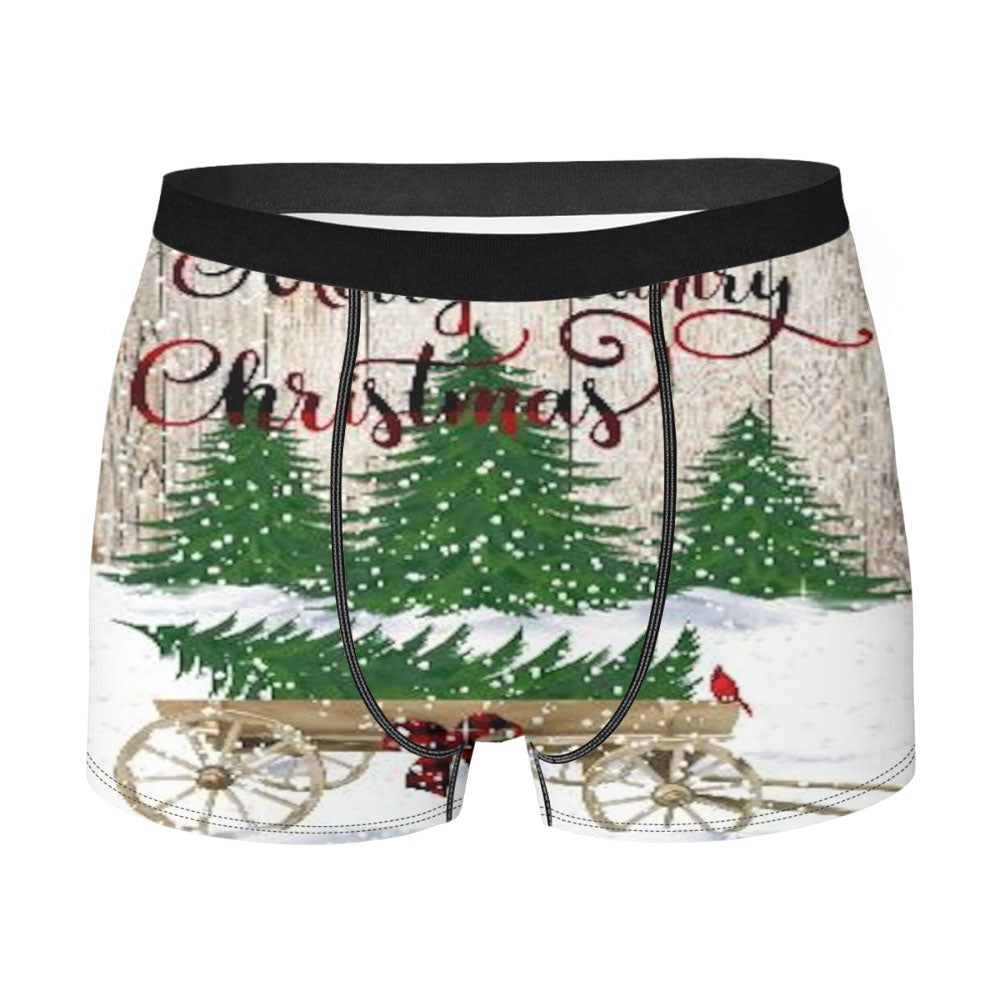 Merry Country Christmas Men'S Boxer Briefs