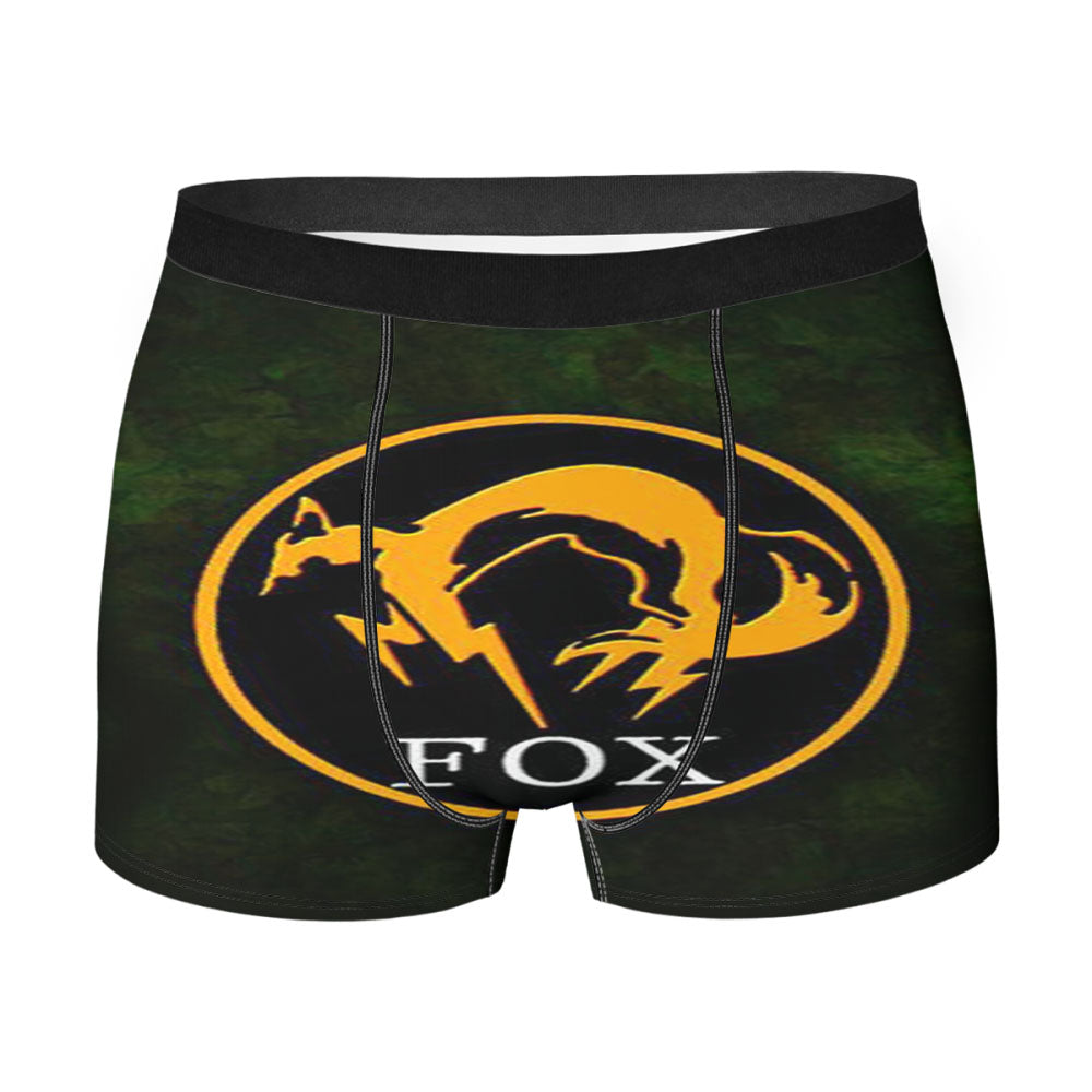 Metal Gear Solid Fox Logo Men'S Boxer Briefs