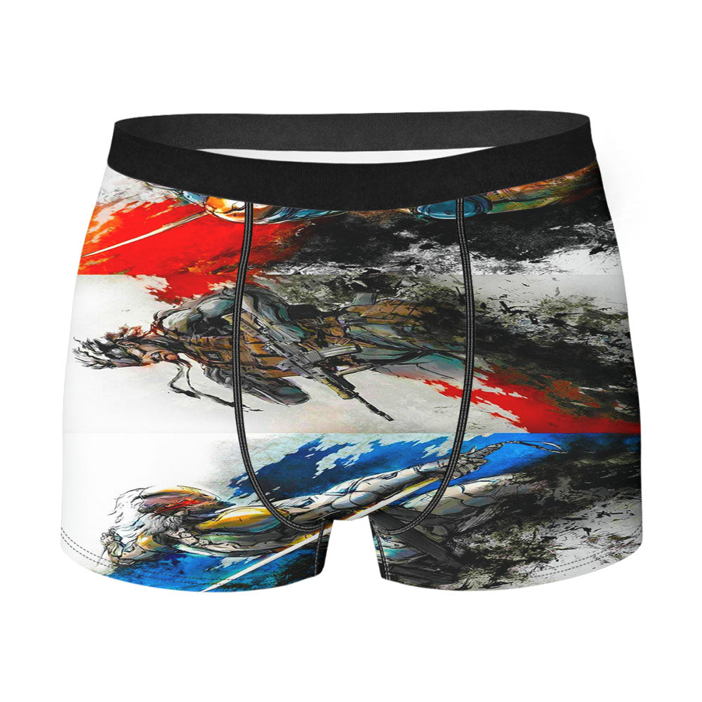 Metal Gear Solid Rising Men'S Boxer Briefs