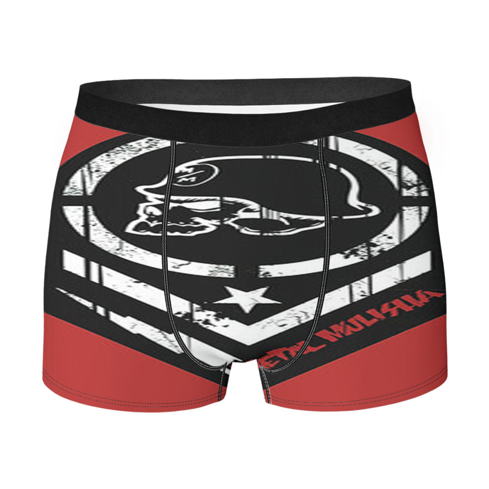 Metal Mulisha Red Logo Men'S Boxer Briefs