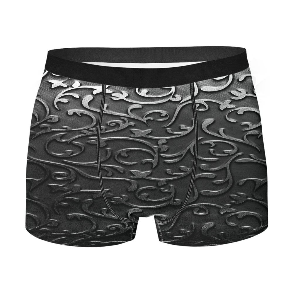 Metallic Flower Men'S Boxer Briefs