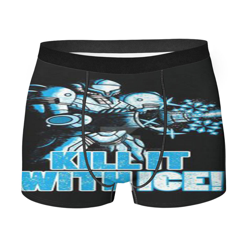 Metroid Kill It With Ice Men'S Boxer Briefs