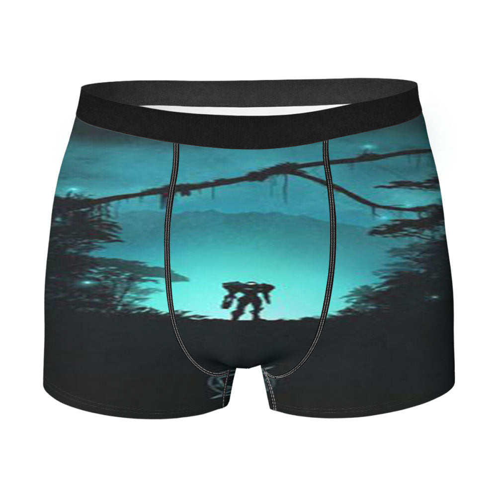 Metroid Standing Men'S Boxer Briefs