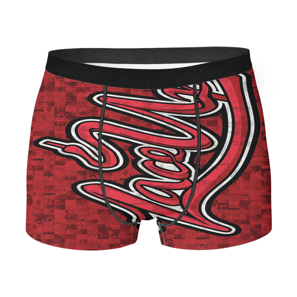 Mgk Machine Gun Kelly Lace Up Young And Reckless 3 Men'S Boxer Briefs