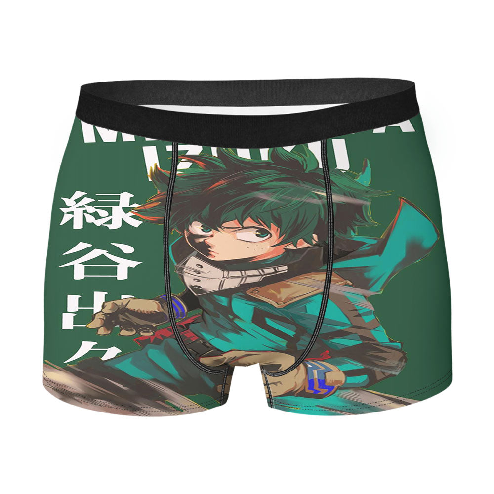 Midoriya Izuku Boku No Hero Academia Men'S Boxer Briefs