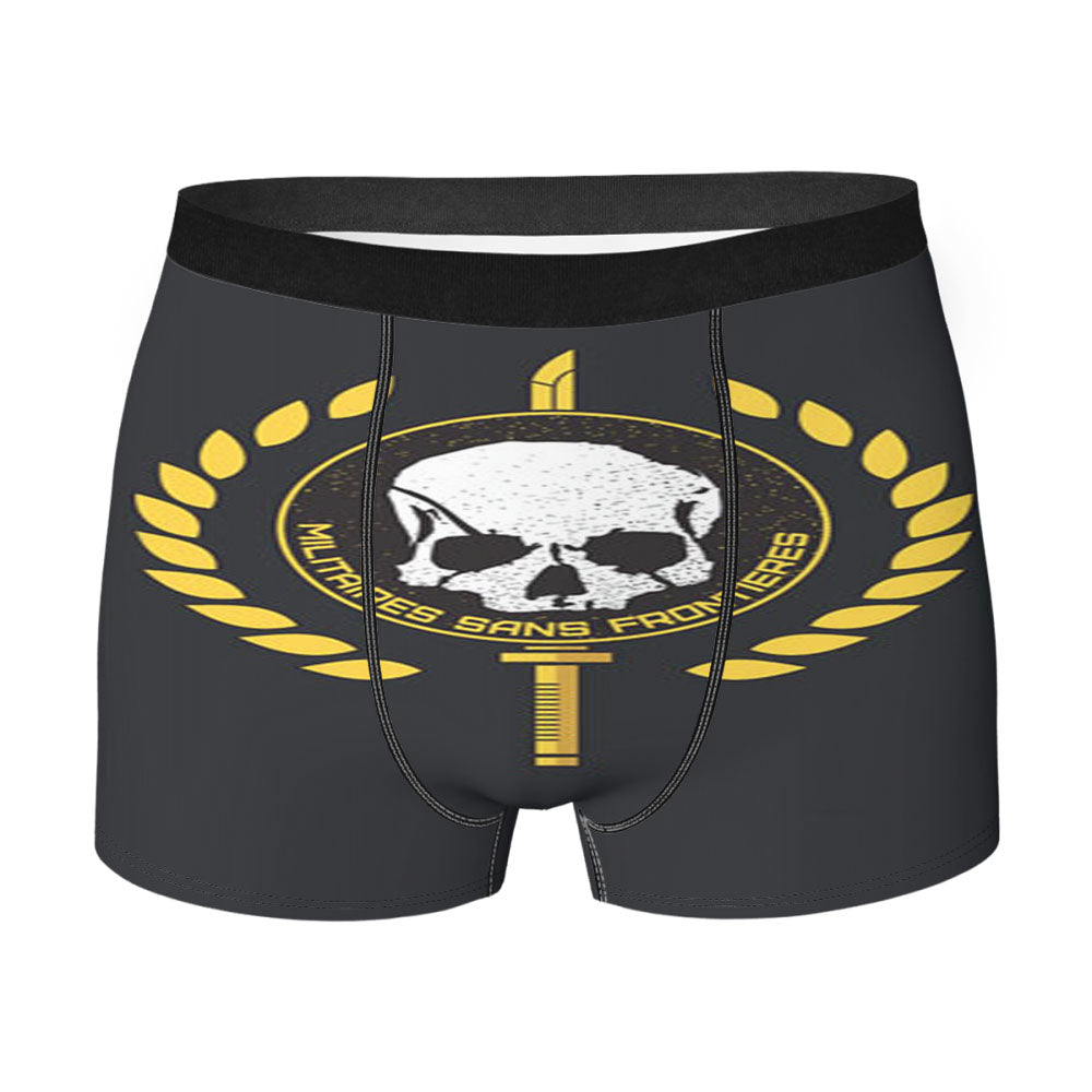 Militaires Sans Frontieres Logo Men'S Boxer Briefs
