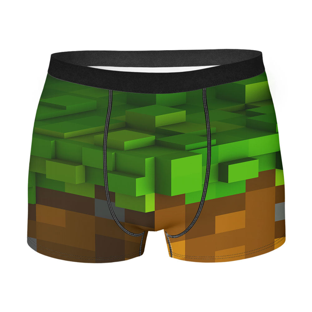 Minecraft Cuboids Men'S Boxer Briefs