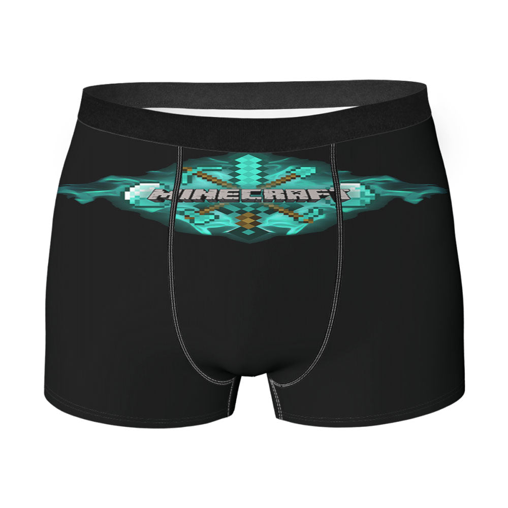Minecraft Diamond Tools Men'S Boxer Briefs