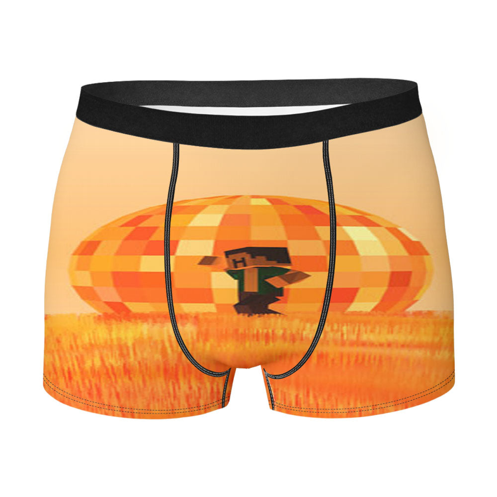 Minecraft Sunset Men'S Boxer Briefs