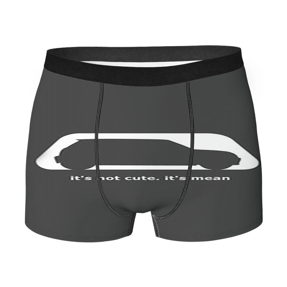 Mini Cooper Its Not Cute Its Mean Men'S Boxer Briefs