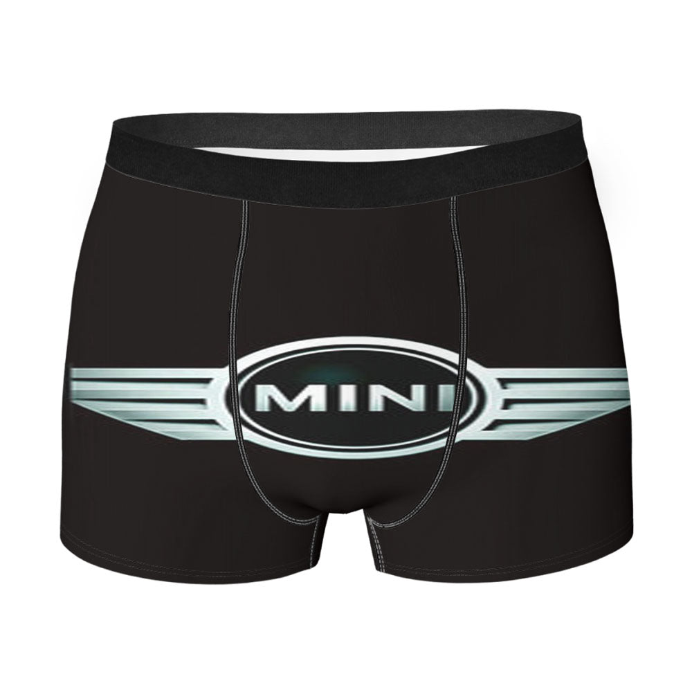 Mini Cooper Logo Black Men'S Boxer Briefs