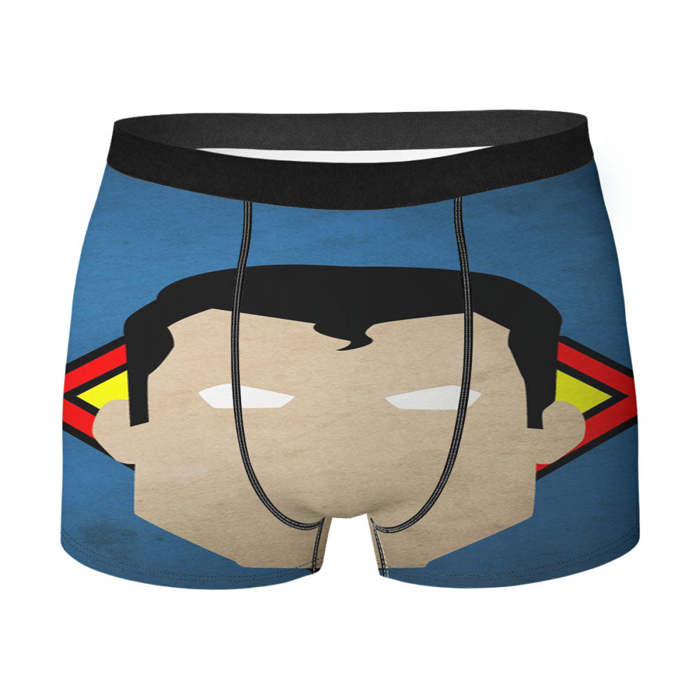 Minimalist Grunge Superman Men'S Boxer Briefs