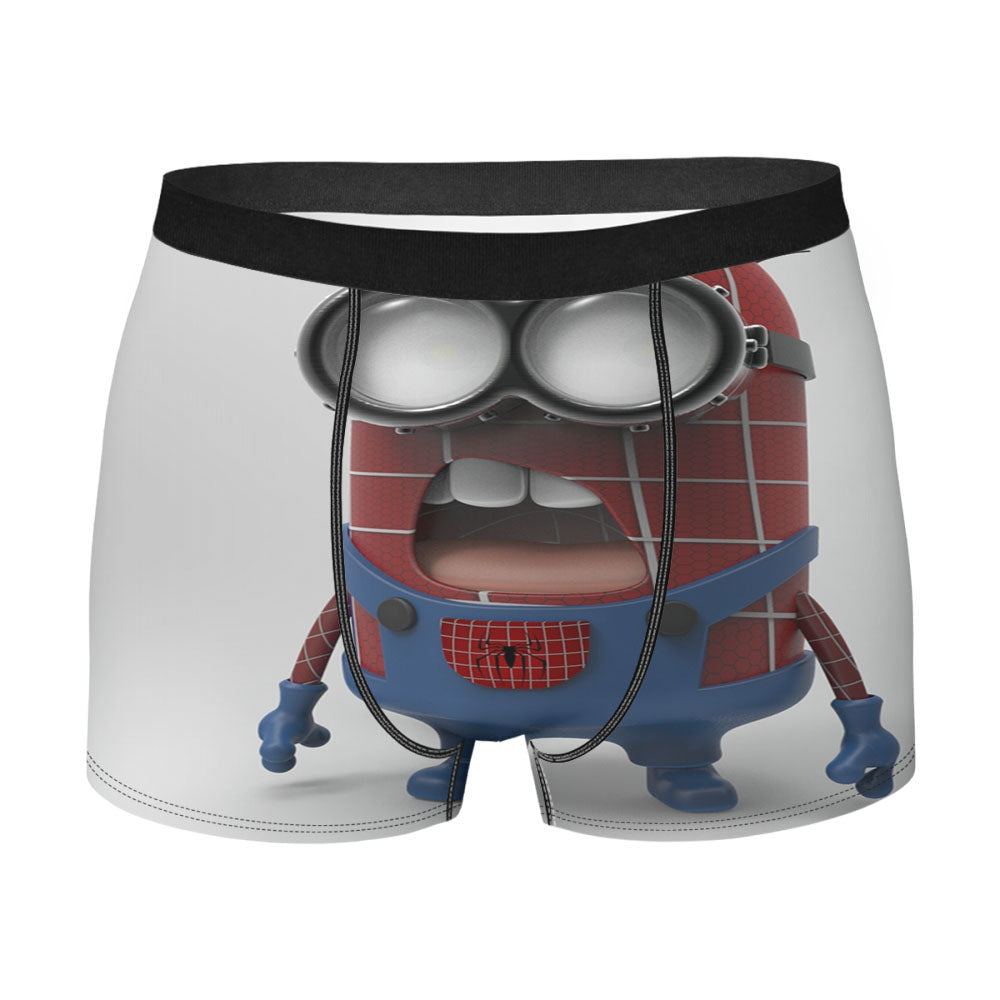 Minion Spider Man Men'S Boxer Briefs