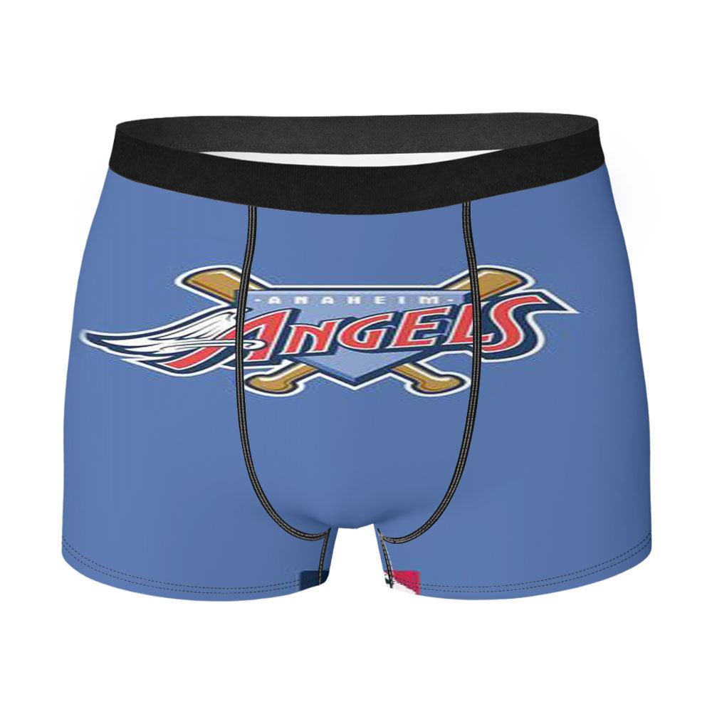 Mlb Angels Blue Sky Men'S Boxer Briefs