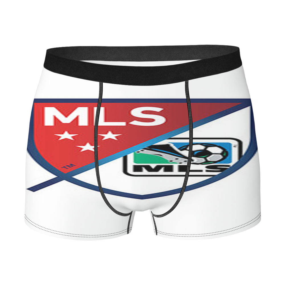 Mls Logo White Men'S Boxer Briefs