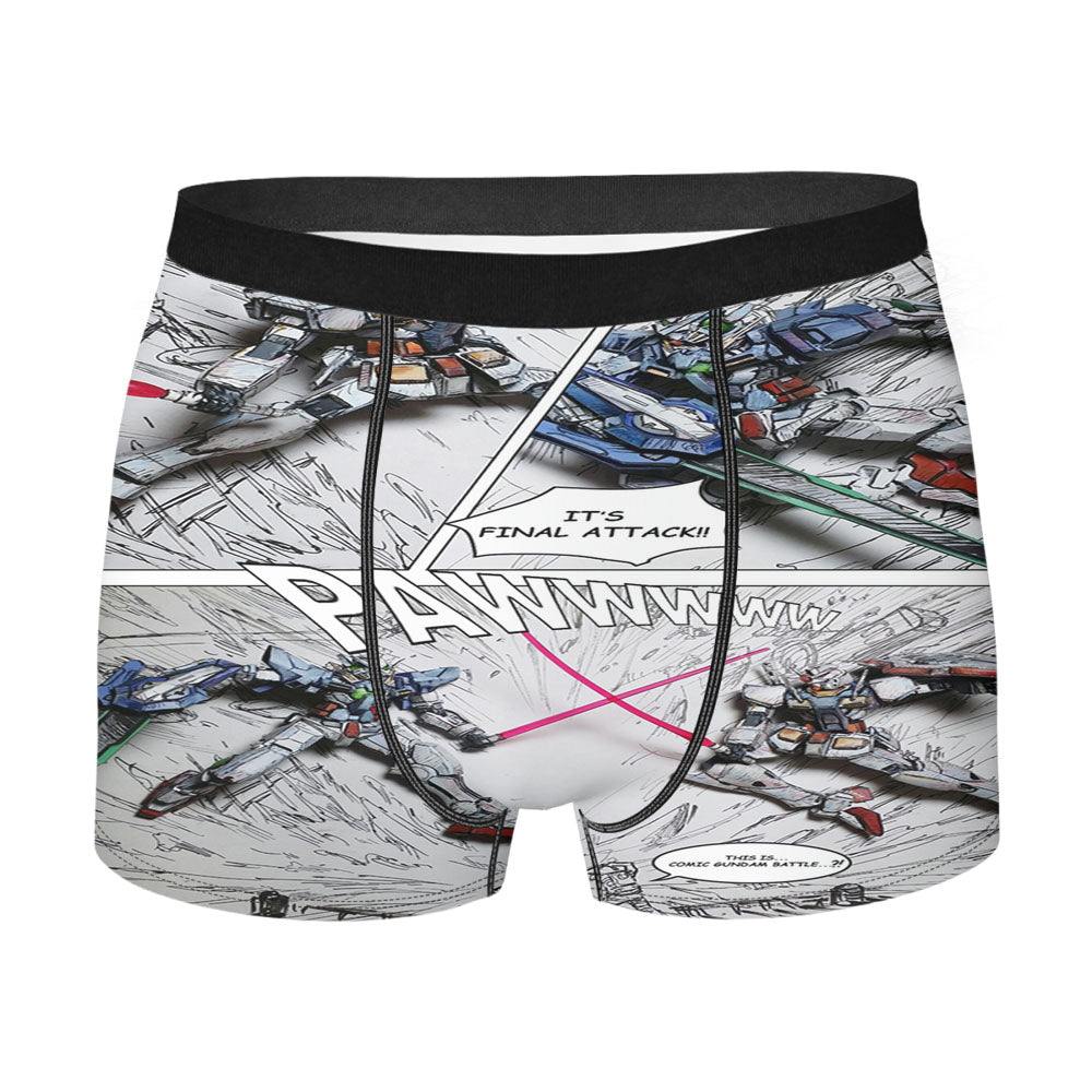 Mobile Suit Gundam Men'S Boxer Briefs