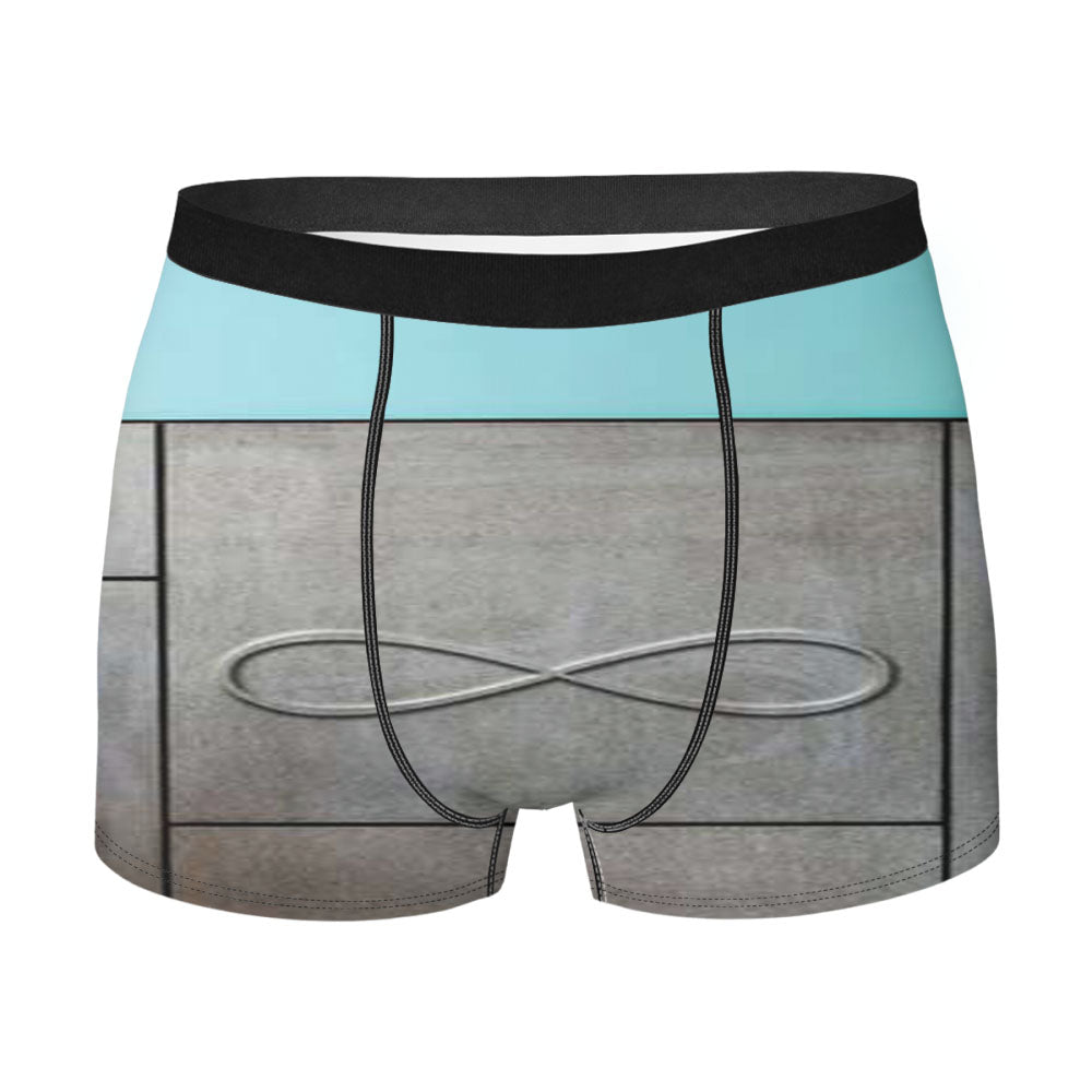 Modern Stone Pattern Infinity Men'S Boxer Briefs