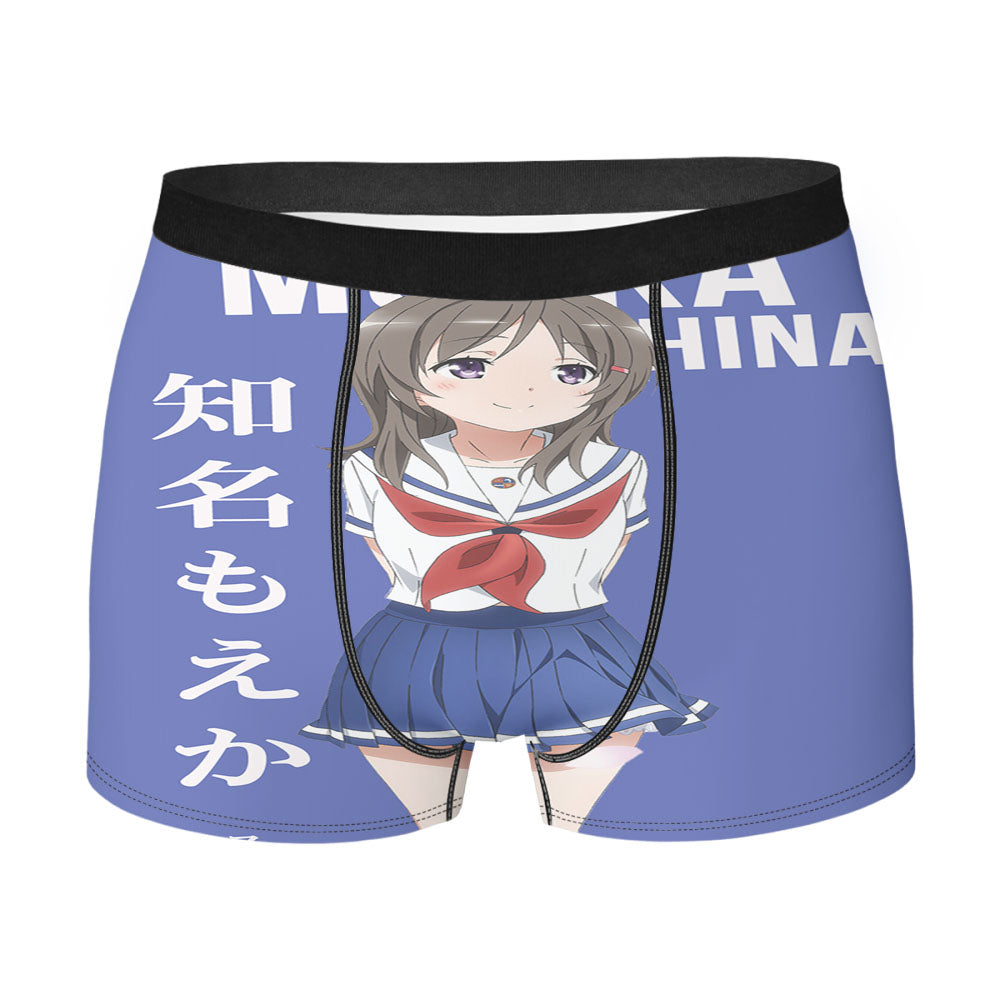 Moeka China High School Fleet Anime Men'S Boxer Briefs