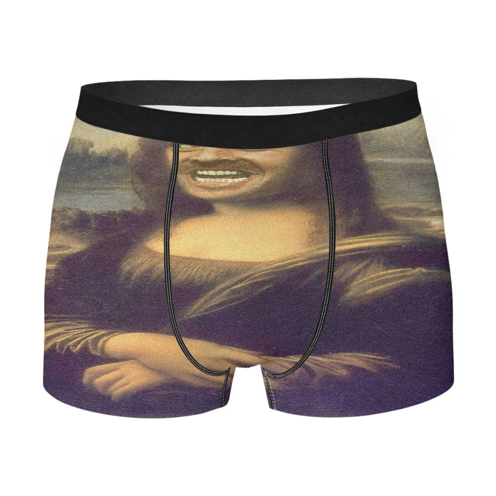 Mona Lisa Jack Nicholson The Shining Art Men'S Boxer Briefs