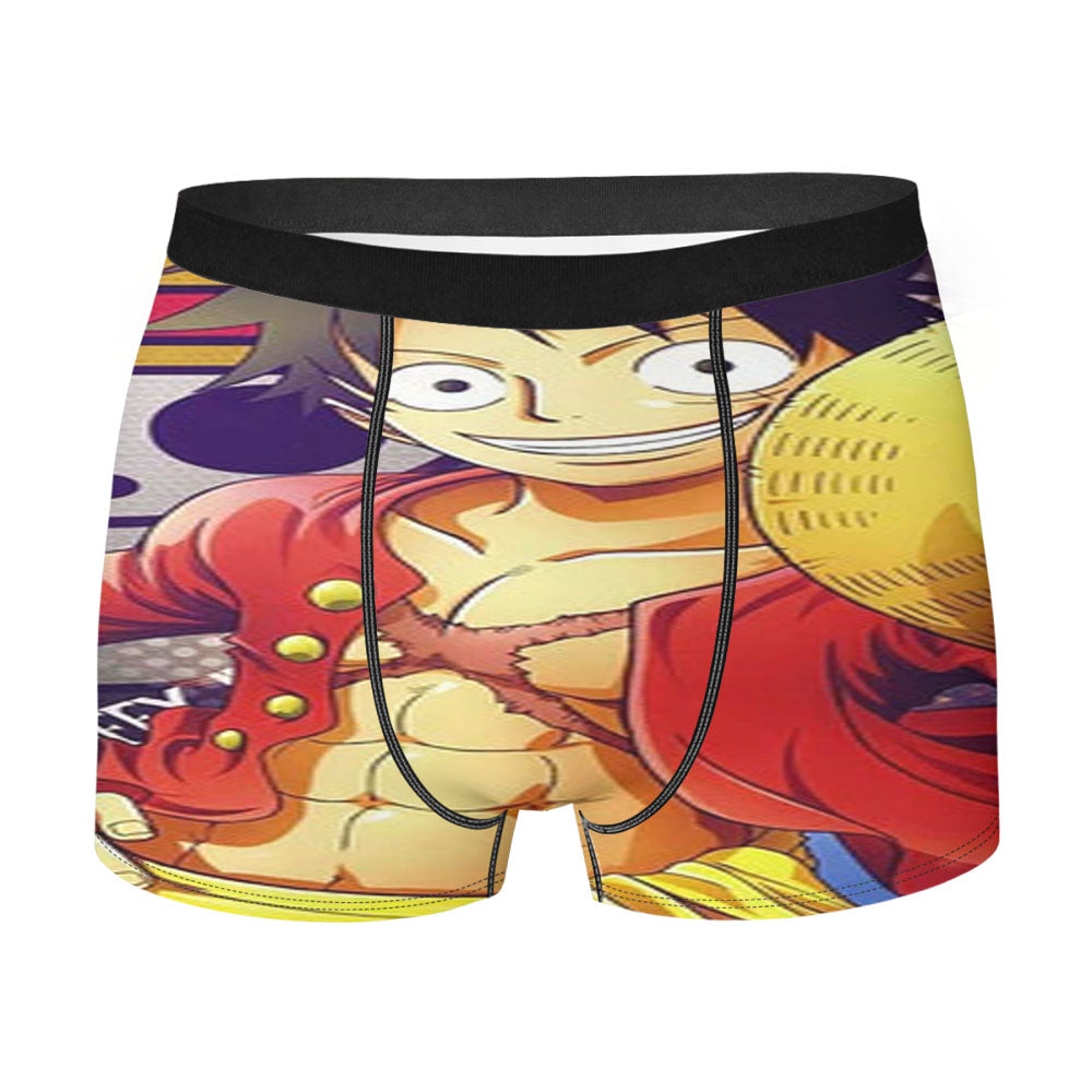 Monkey D Luffy One Piece Anime Men'S Boxer Briefs